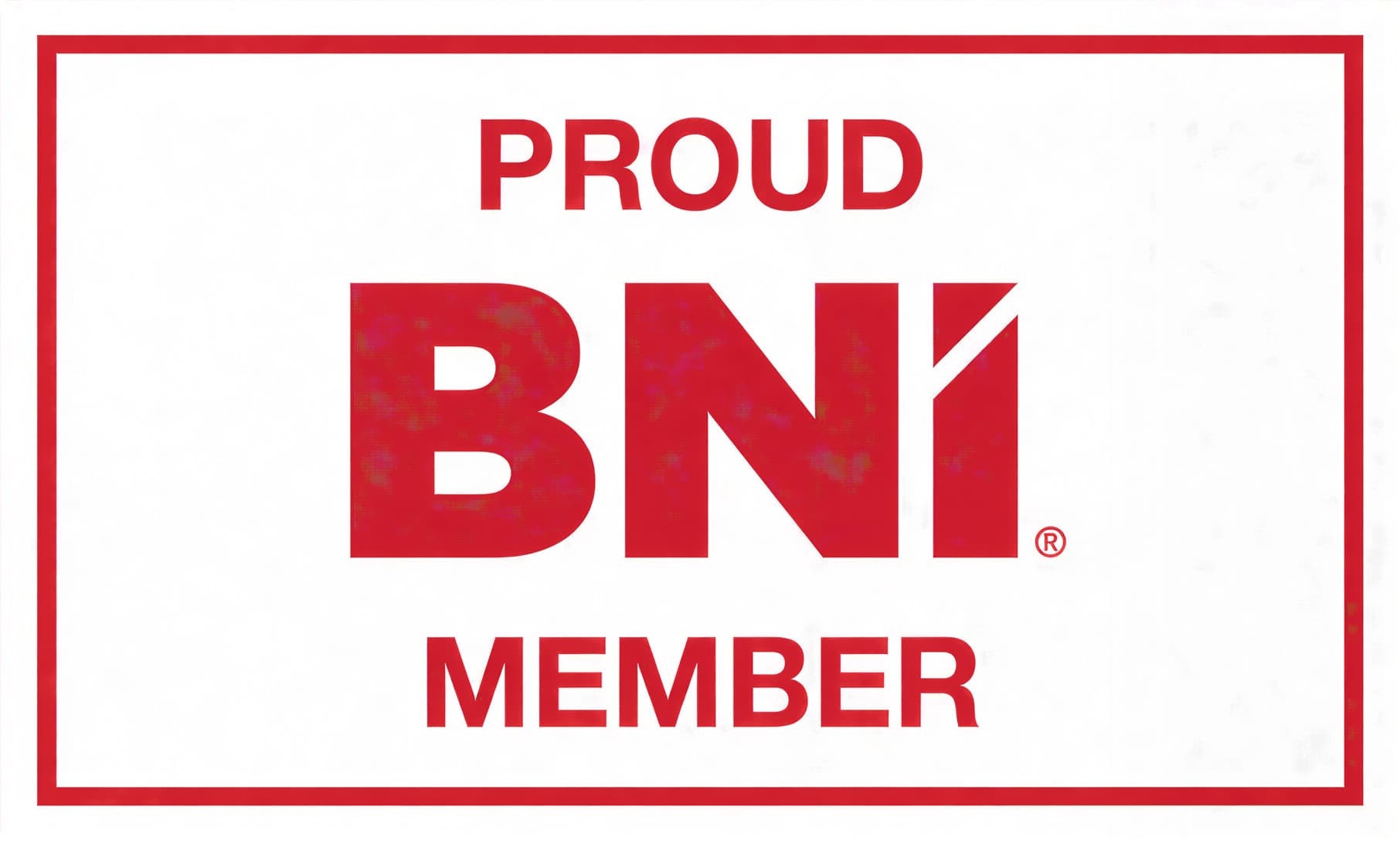 Proud BNI Member