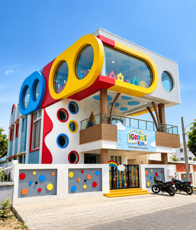 iGenius Kids International Preschool – Façade Project